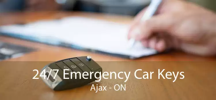24/7 Emergency Car Keys Ajax - ON