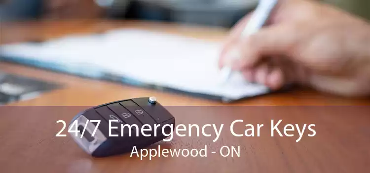 24/7 Emergency Car Keys Applewood - ON