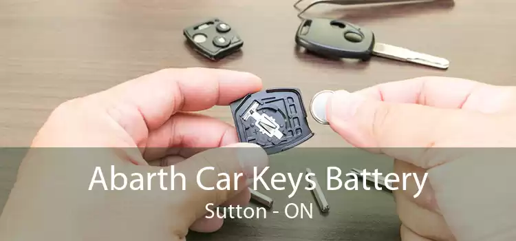 Abarth Car Keys Battery Sutton - ON