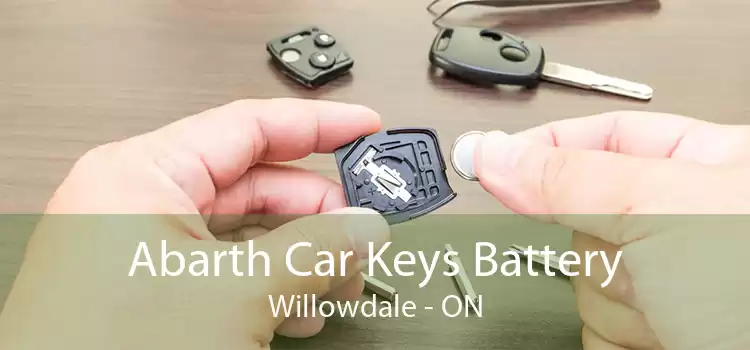 Abarth Car Keys Battery Willowdale - ON