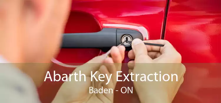 Abarth Key Extraction Baden - ON