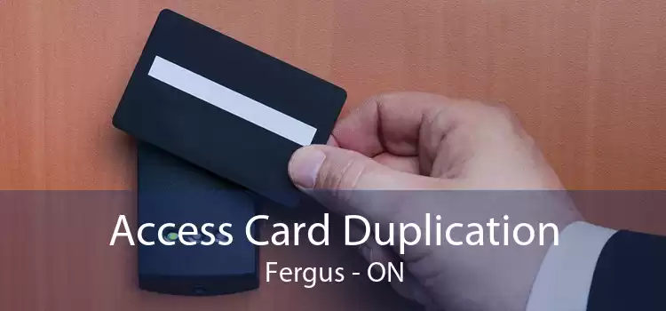 Access Card Duplication Fergus - ON