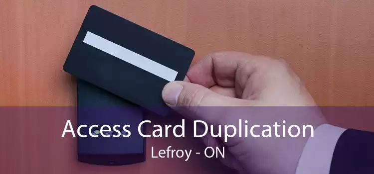 Access Card Duplication Lefroy - ON
