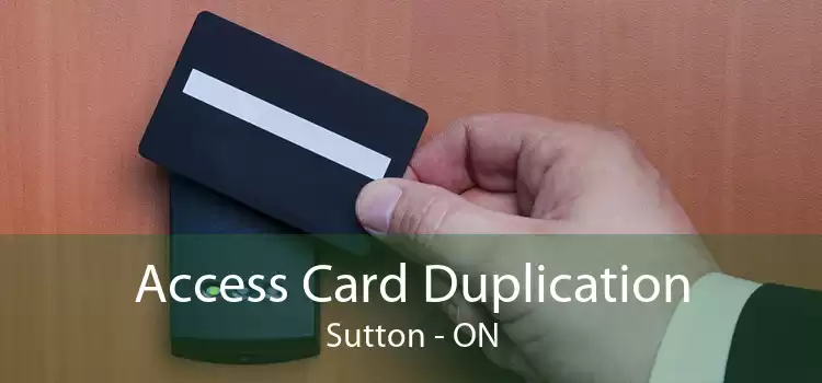 Access Card Duplication Sutton - ON