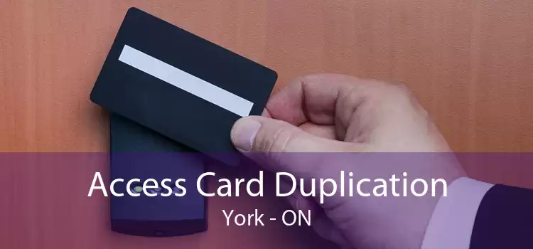 Access Card Duplication York - ON