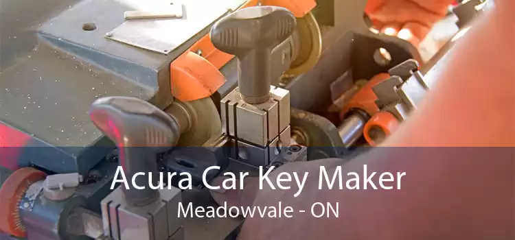 Acura Car Key Maker Meadowvale - ON
