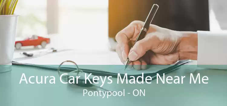 Acura Car Keys Made Near Me Pontypool - ON