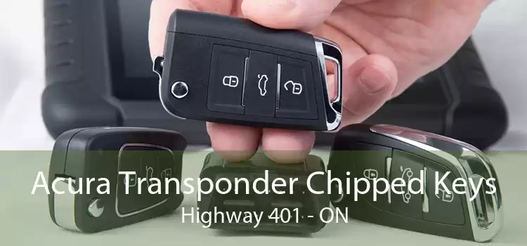 Acura Transponder Chipped Keys Highway 401 - ON