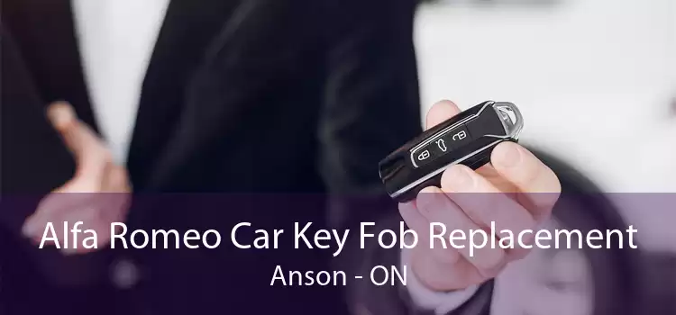 Alfa Romeo Car Key Fob Replacement Anson - ON