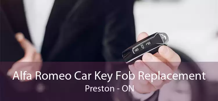 Alfa Romeo Car Key Fob Replacement Preston - ON