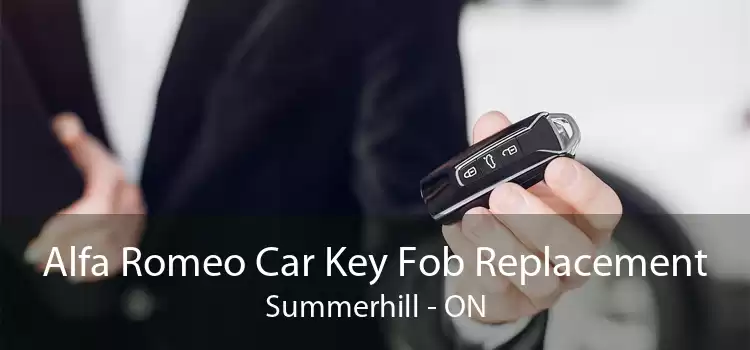 Alfa Romeo Car Key Fob Replacement Summerhill - ON
