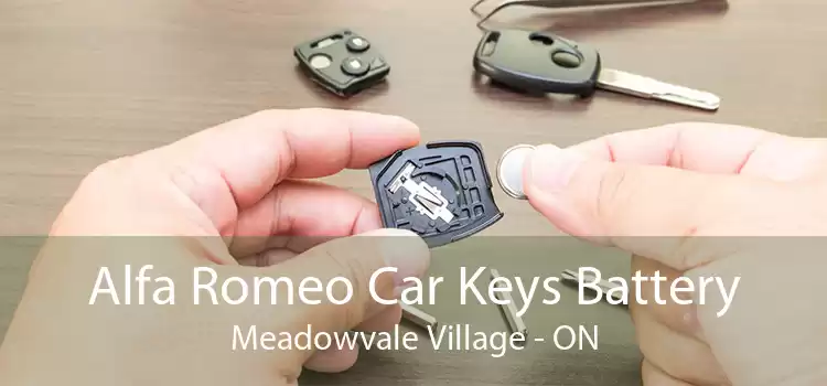 Alfa Romeo Car Keys Battery Meadowvale Village - ON