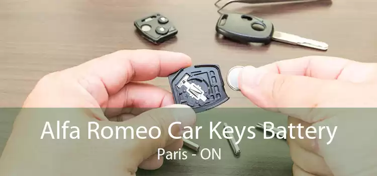 Alfa Romeo Car Keys Battery Paris - ON