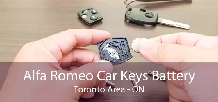 Alfa Romeo Car Keys Battery Toronto Area - ON