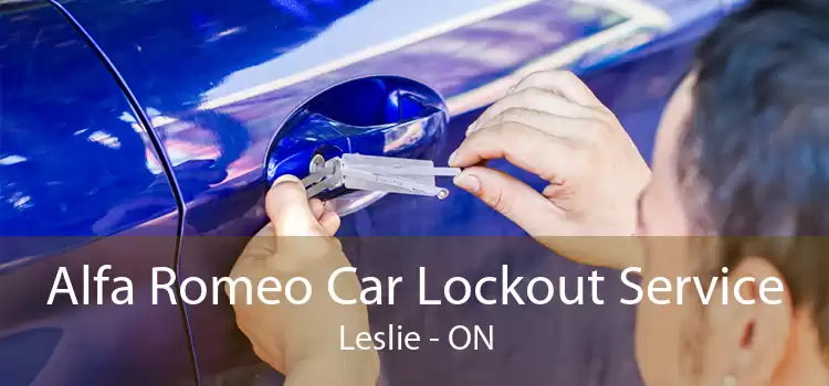 Alfa Romeo Car Lockout Service Leslie - ON