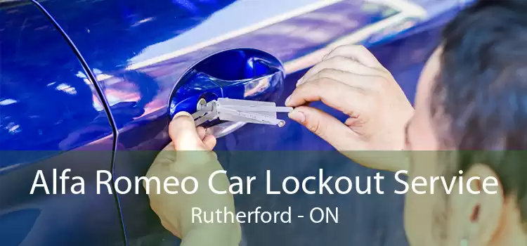 Alfa Romeo Car Lockout Service Rutherford - ON