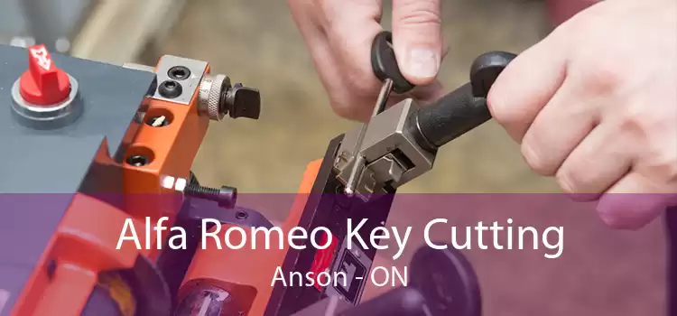 Alfa Romeo Key Cutting Anson - ON