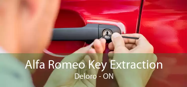 Alfa Romeo Key Extraction Deloro - ON