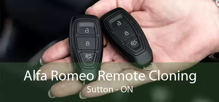 Alfa Romeo Remote Cloning Sutton - ON