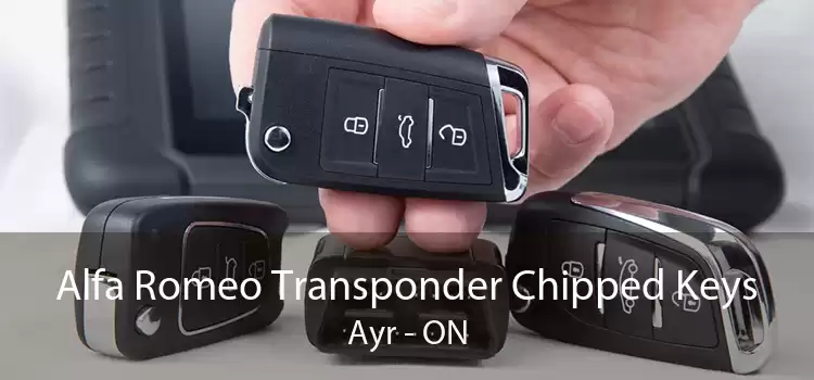 Alfa Romeo Transponder Chipped Keys Ayr - ON