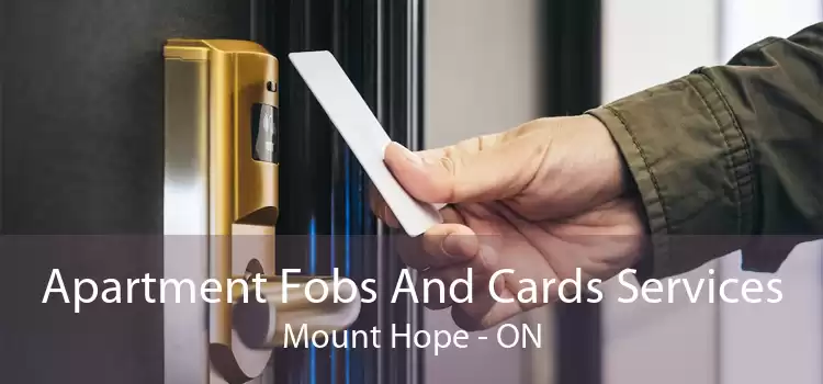 Apartment Fobs And Cards Services Mount Hope - ON