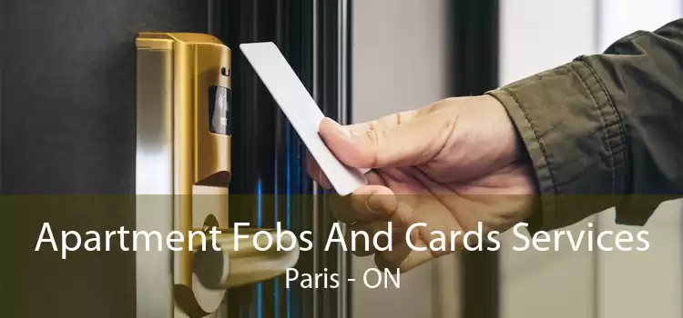 Apartment Fobs And Cards Services Paris - ON