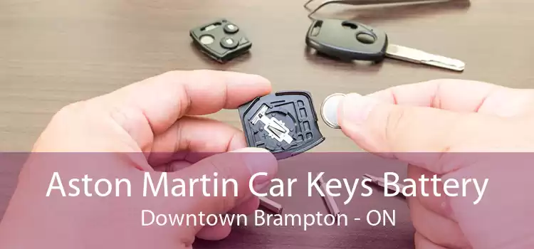 Aston Martin Car Keys Battery Downtown Brampton - ON