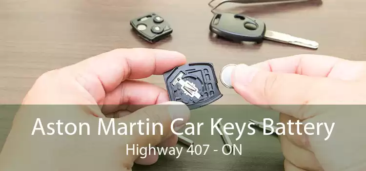 Aston Martin Car Keys Battery Highway 407 - ON