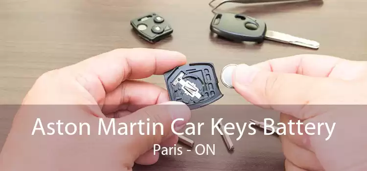 Aston Martin Car Keys Battery Paris - ON