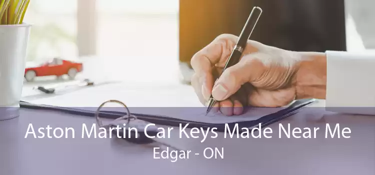 Aston Martin Car Keys Made Near Me Edgar - ON