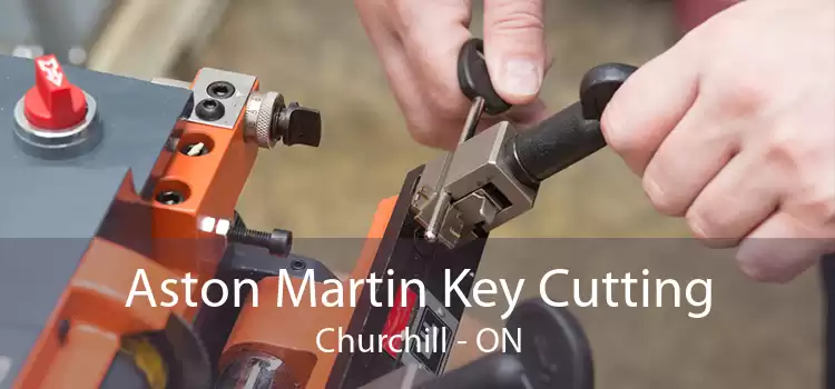 Aston Martin Key Cutting Churchill - ON