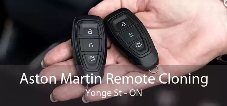 Aston Martin Remote Cloning Yonge St - ON
