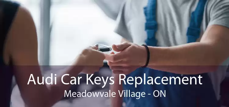Audi Car Keys Replacement Meadowvale Village - ON