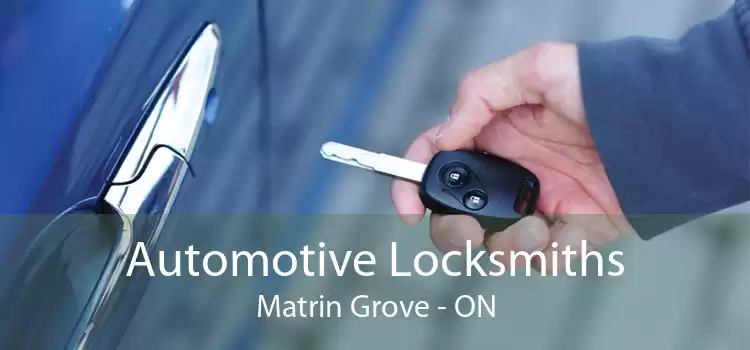 Automotive Locksmiths Matrin Grove - ON