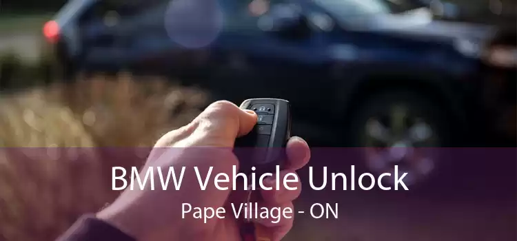 BMW Vehicle Unlock Pape Village - ON
