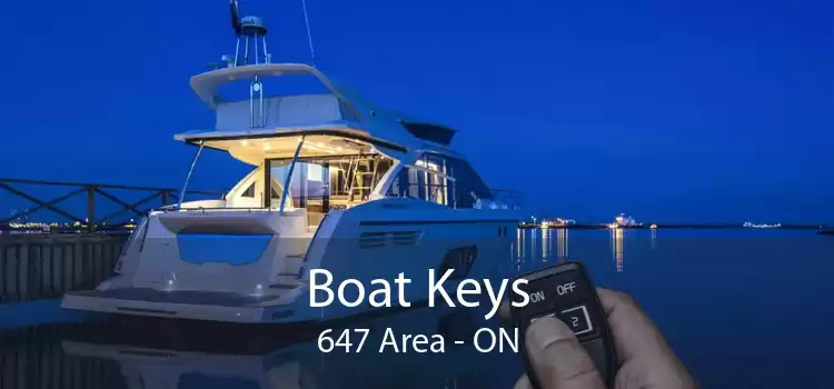 Boat Keys 647 Area - ON