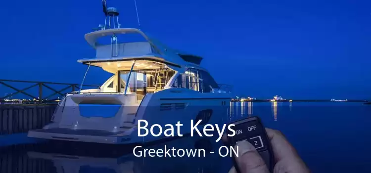 Boat Keys Greektown - ON