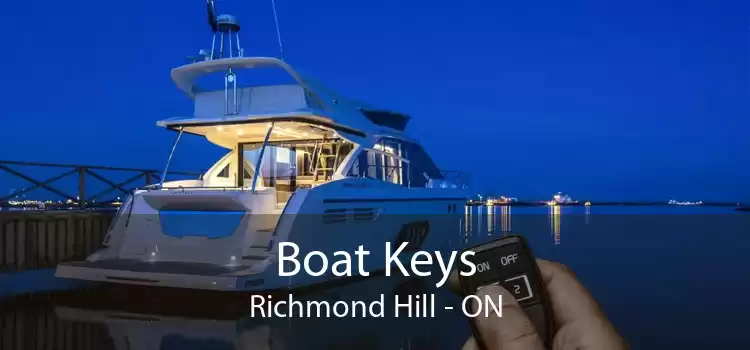Boat Keys Richmond Hill - ON