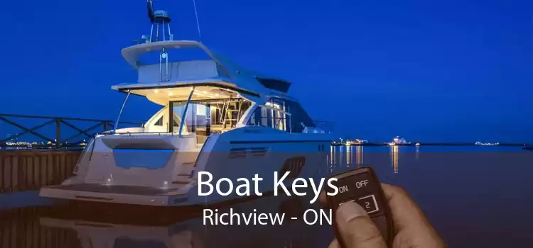 Boat Keys Richview - ON