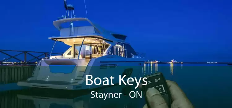 Boat Keys Stayner - ON