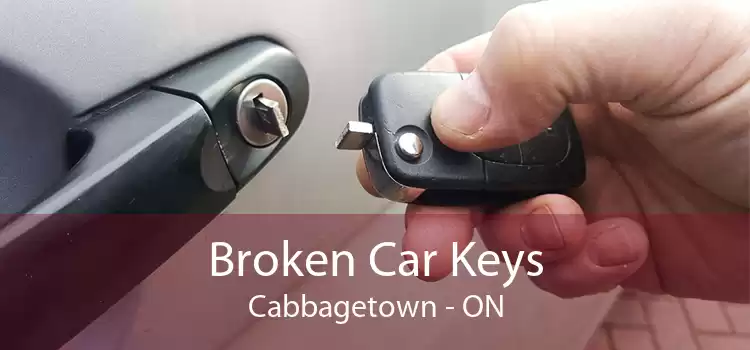 Broken Car Keys Cabbagetown - ON