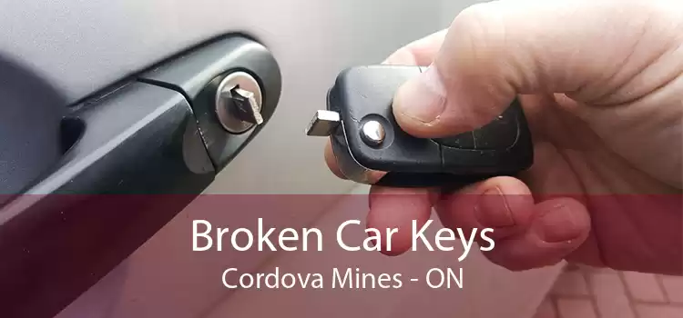 Broken Car Keys Cordova Mines - ON