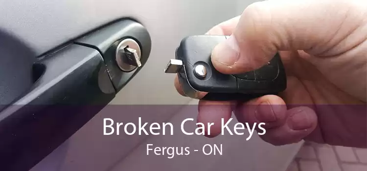 Broken Car Keys Fergus - ON