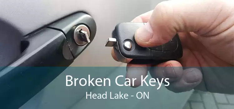 Broken Car Keys Head Lake - ON