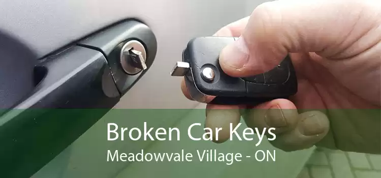 Broken Car Keys Meadowvale Village - ON