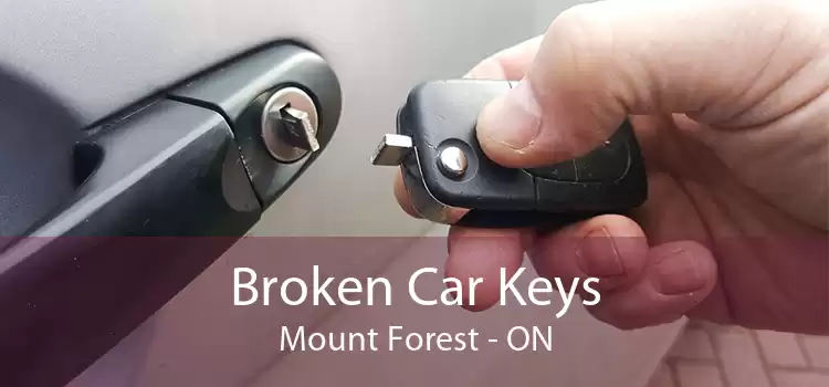 Broken Car Keys Mount Forest - ON