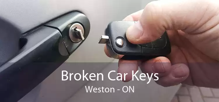 Broken Car Keys Weston - ON