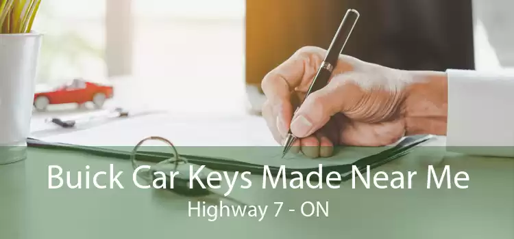 Buick Car Keys Made Near Me Highway 7 - ON