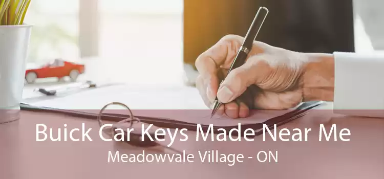 Buick Car Keys Made Near Me Meadowvale Village - ON
