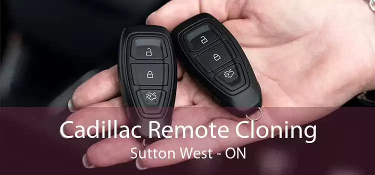 Cadillac Remote Cloning Sutton West - ON